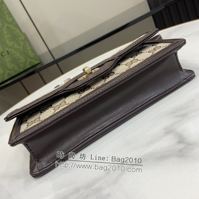 Gucci專櫃古馳最新款Luce系列迷你肩背包 jh2263型號：790038